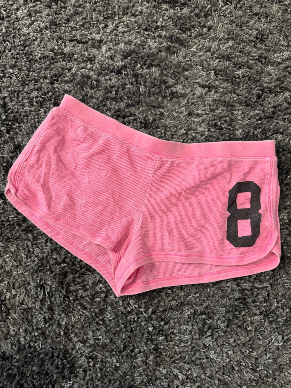 Vintage PINK Victoria's Secret Hot Pink Sleep Shorts- Size Medium